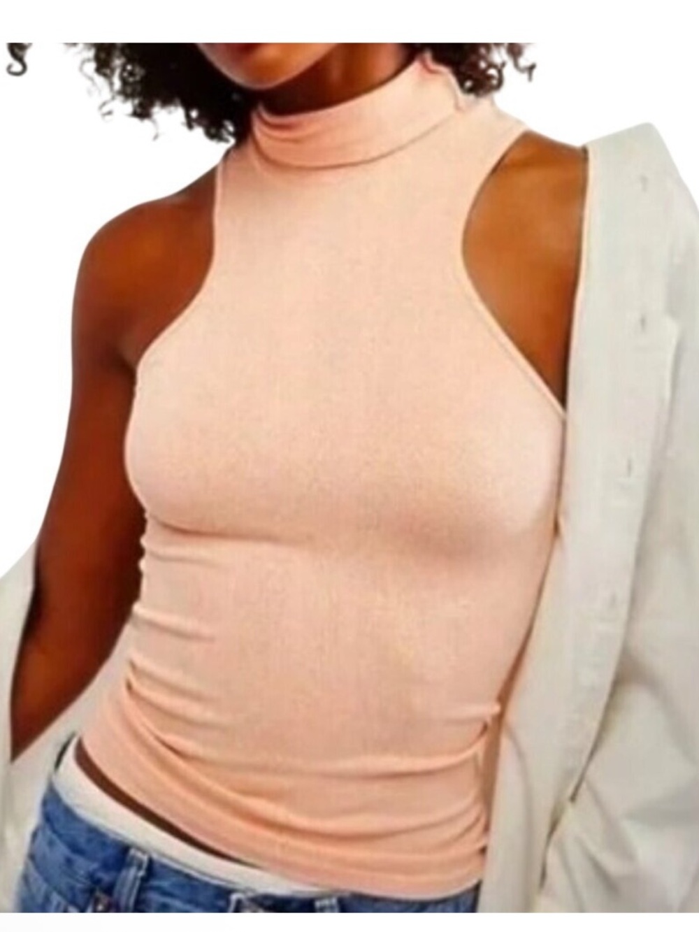 NWT‎ Always Ready Seamless Turtleneck In Electric Nectar Size M/L
